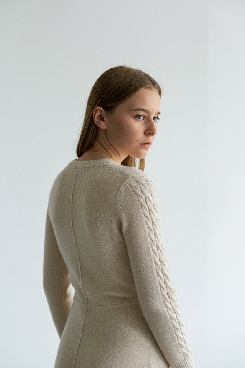 The Sweater Dress – Fabric Detail