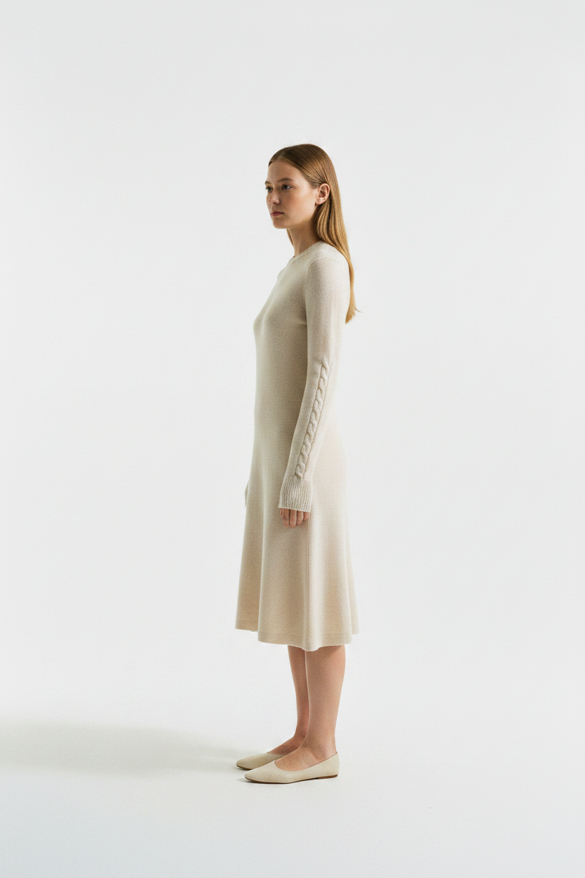 The Sweater Dress – Side Profile