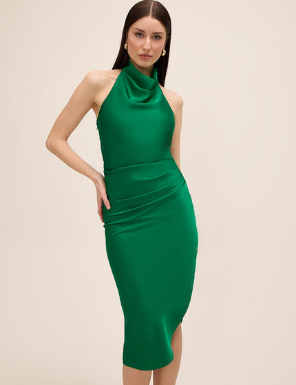 Élan Privé Midi Dress - Emerald