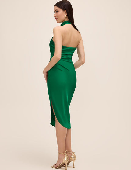 Élan Privé Midi Dress - Emerald