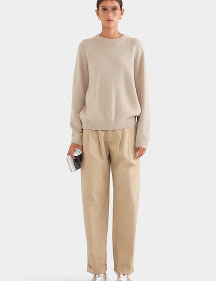 Aureline Atelier Cashmere Sweater - Sand