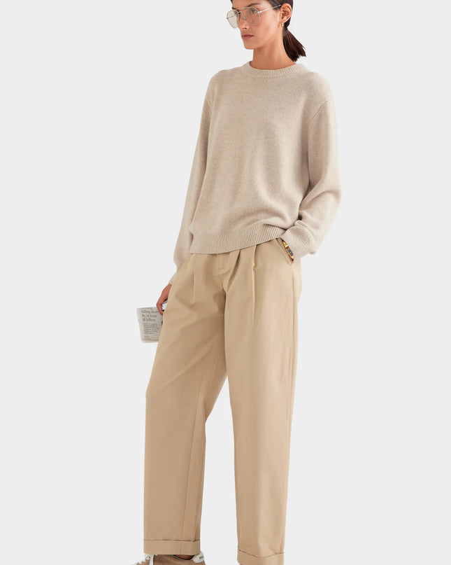Aureline Atelier Cashmere Sweater - Sand