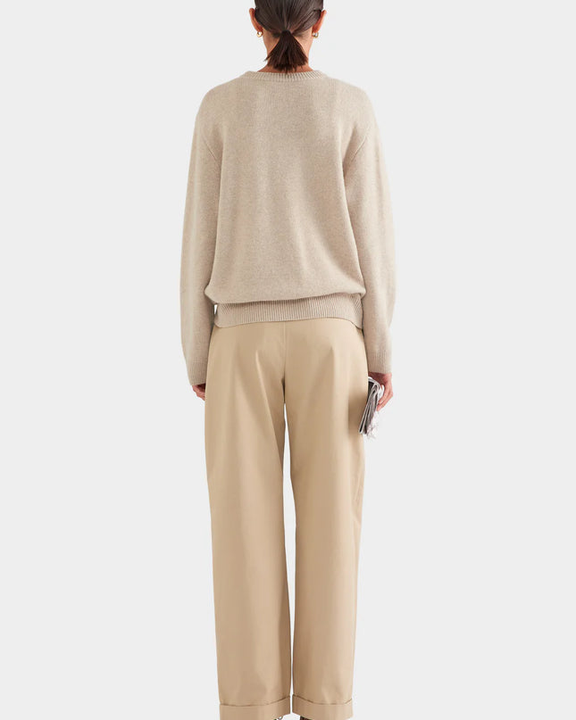 Aureline Atelier Cashmere Sweater - Sand