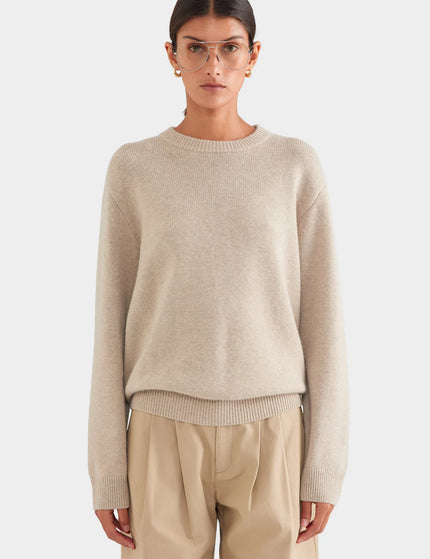 Aureline Atelier Cashmere Sweater - Sand