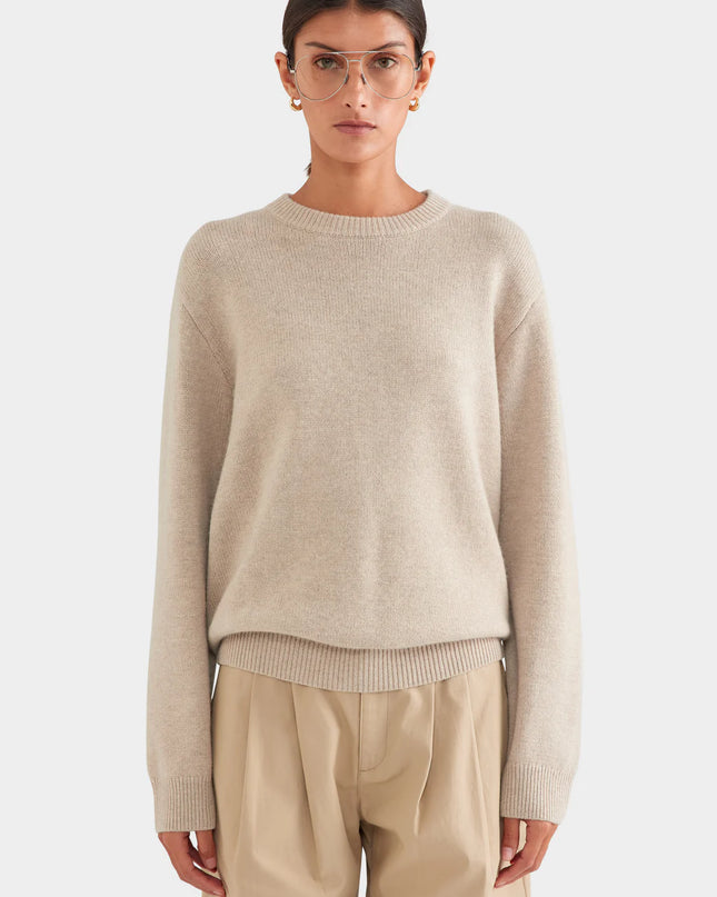 Aureline Atelier Cashmere Sweater - Sand