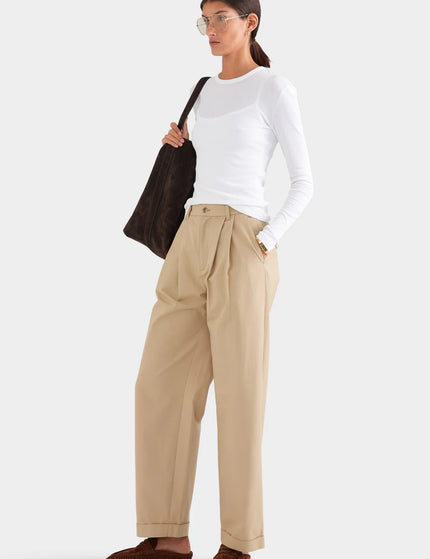 Atelier Verve Relaxed Trousers - Sand