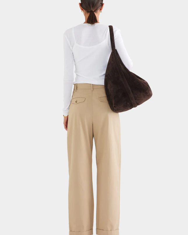 Atelier Verve Relaxed Trousers - Sand