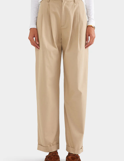 Atelier Verve Relaxed Trousers - Sand