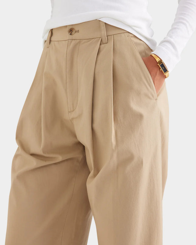 Atelier Verve Relaxed Trousers - Sand