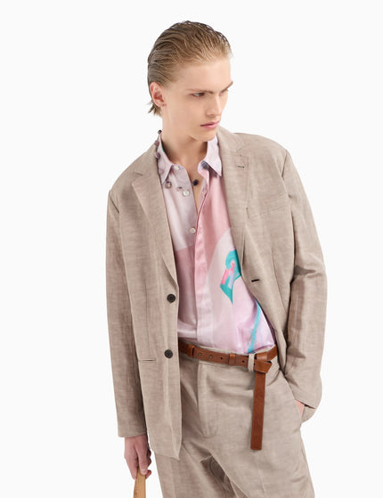 The Linen Blazer