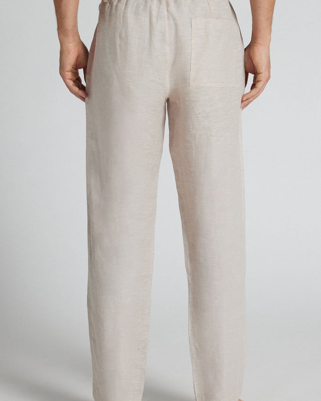 The Linen Drawstring Trouser