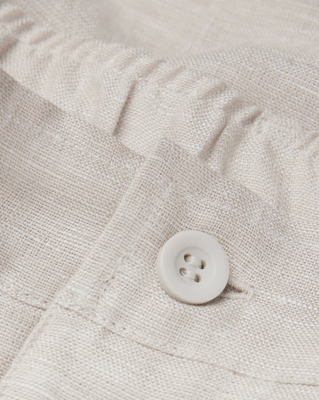 The Linen Drawstring Trouser