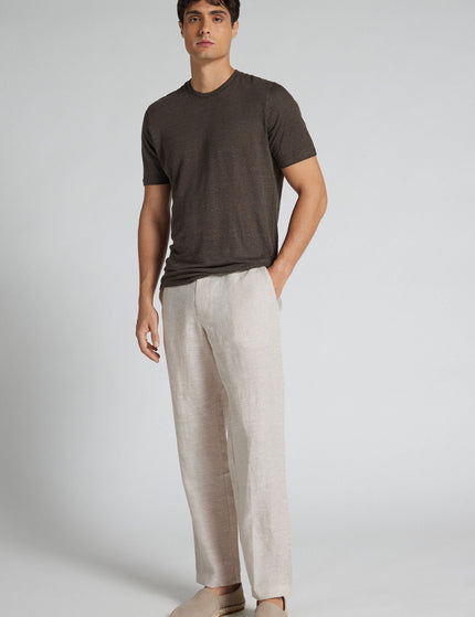 The Linen Drawstring Trouser