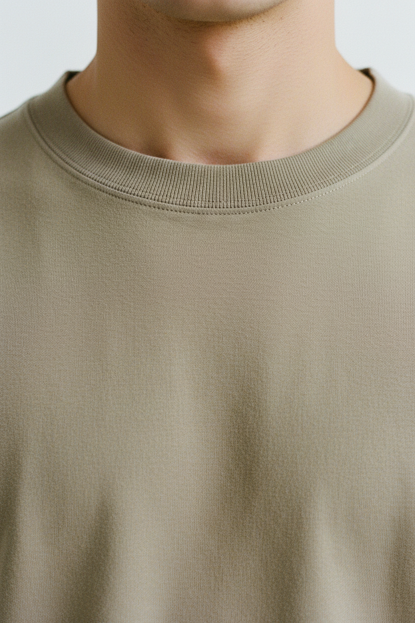 Fabric Detail Crop — Stone