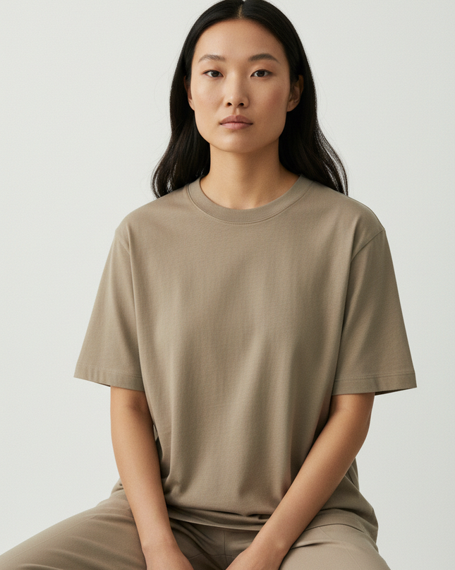 Seated Editorial — Stone
