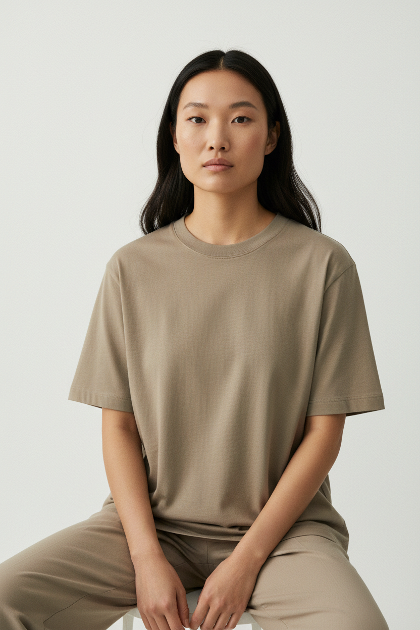 Seated Editorial — Stone