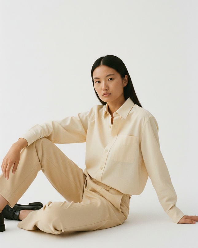 Seated Editorial