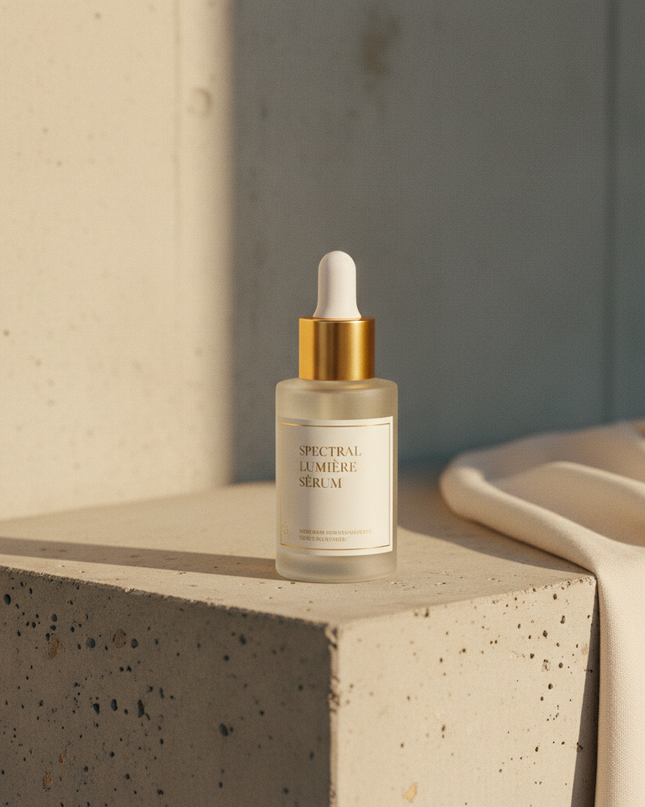 Spectral Lumière Sérum — Concrete Still Life