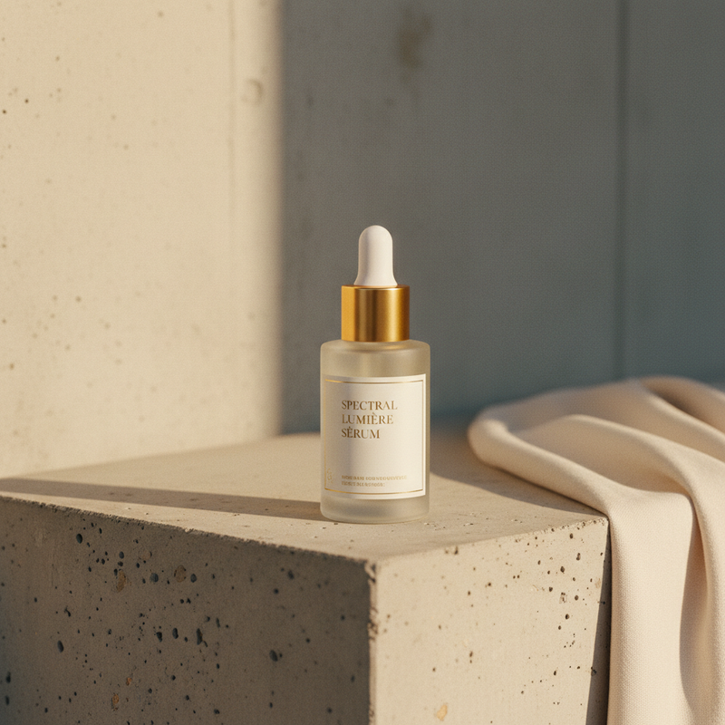 Spectral Lumière Sérum — Concrete Still Life