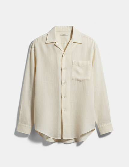 Standalone Packshot – The Linen Camp Shirt