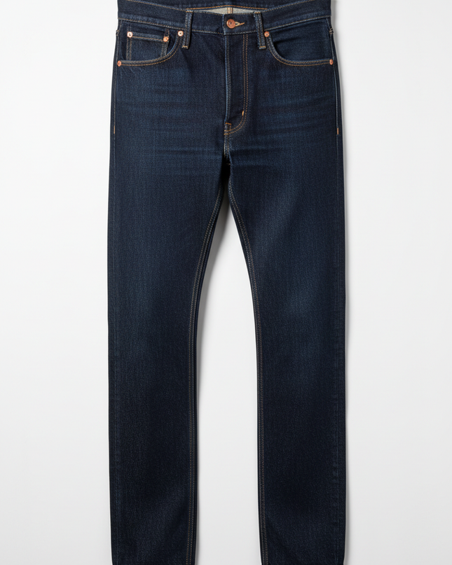 Standalone Packshot — The Straight-Leg Jean, Indigo