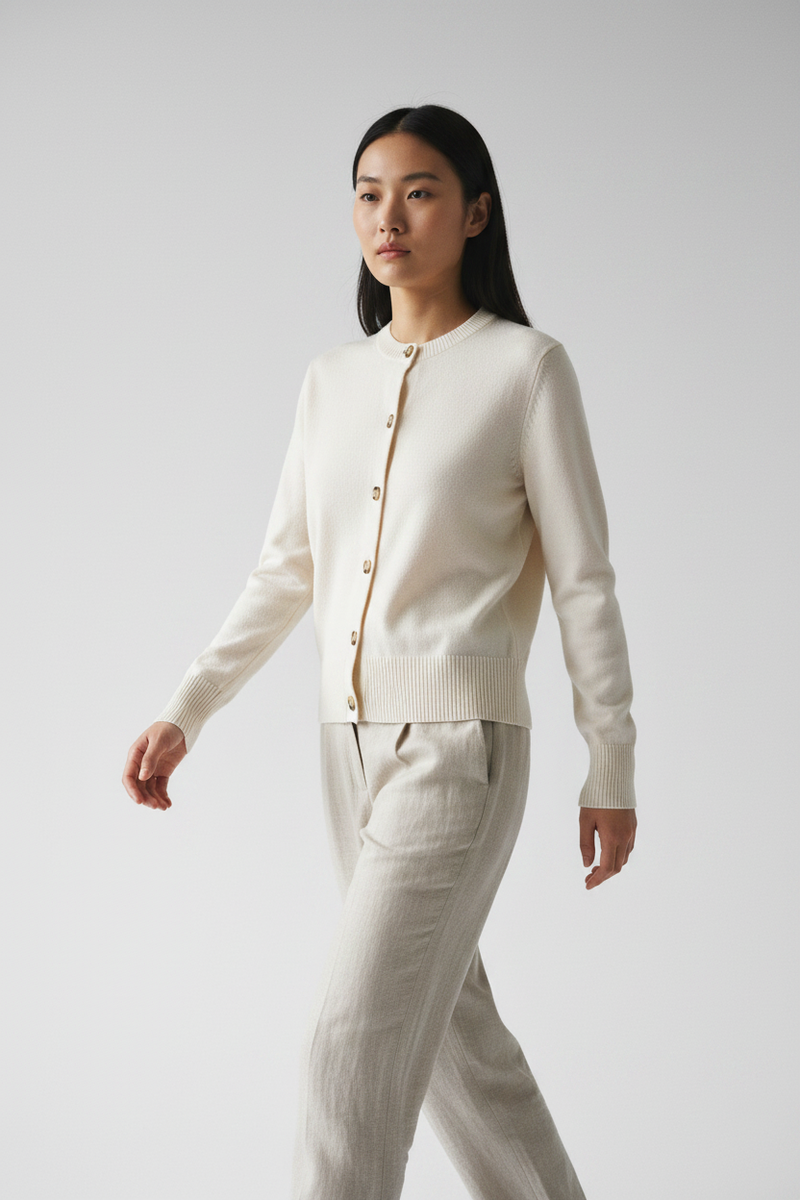 The Cardigan — Walking Motion Editorial