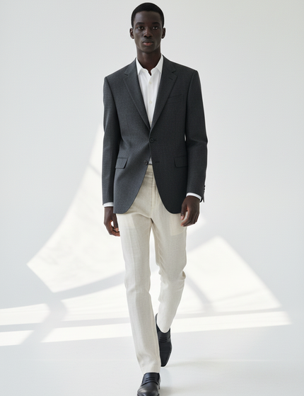 The Column Blazer — Walking Motion
