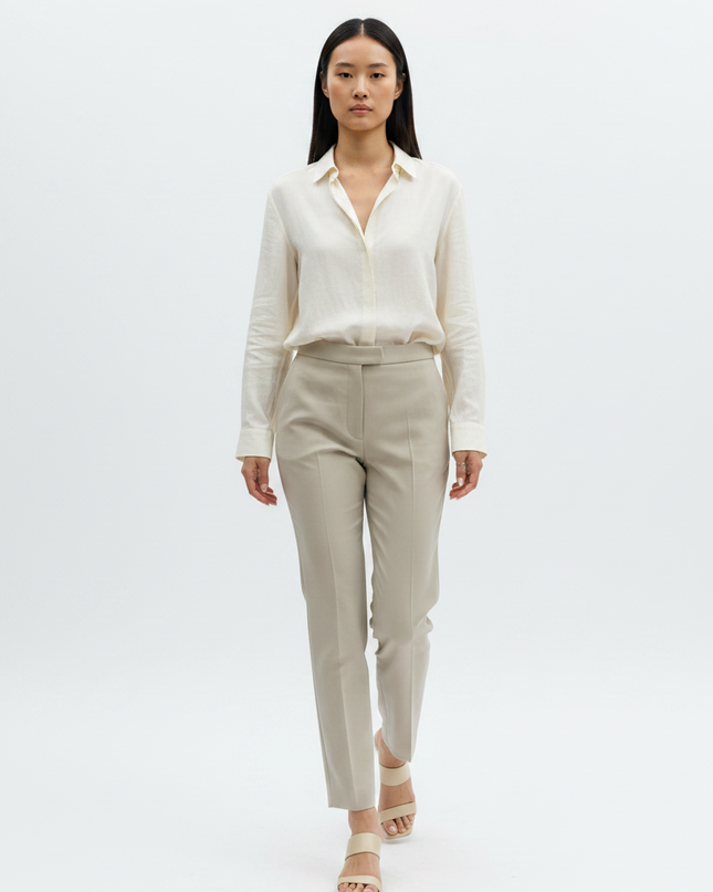The Cropped Trouser — Walking Motion Editorial