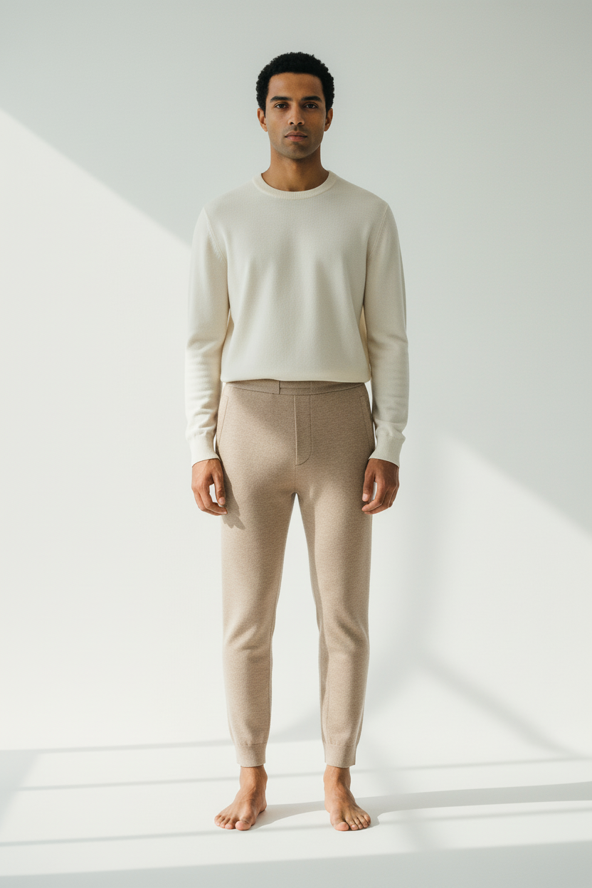 The Knit Pant — Fabric Detail