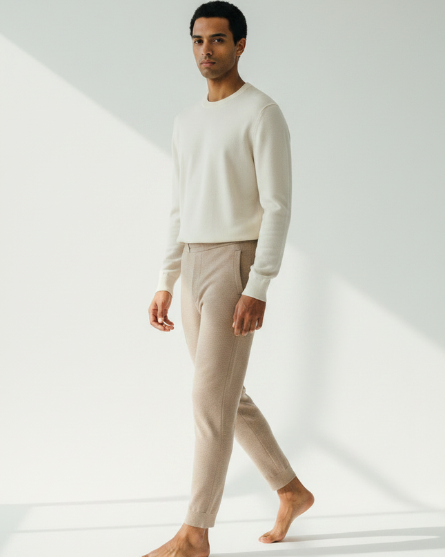 The Knit Pant — Walking Motion