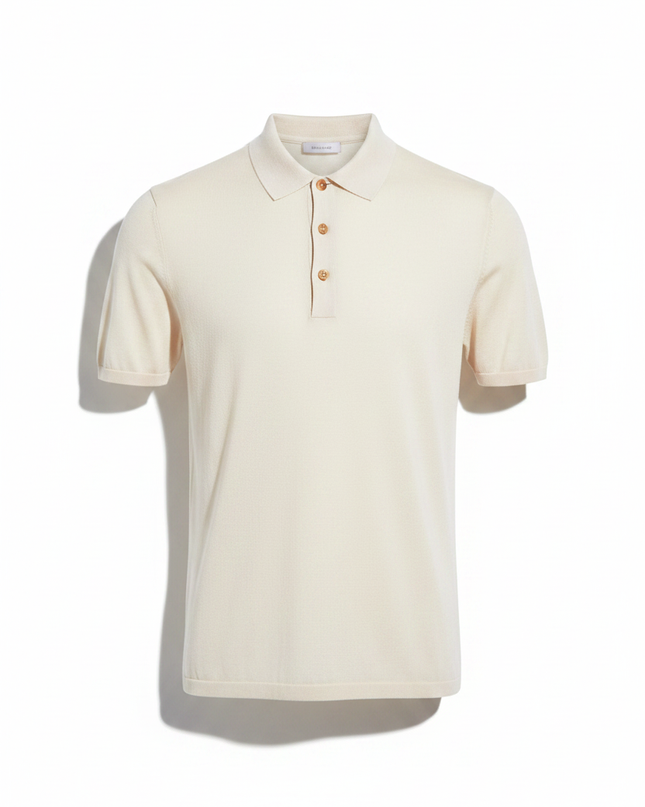The Knit Polo — Standalone Packshot