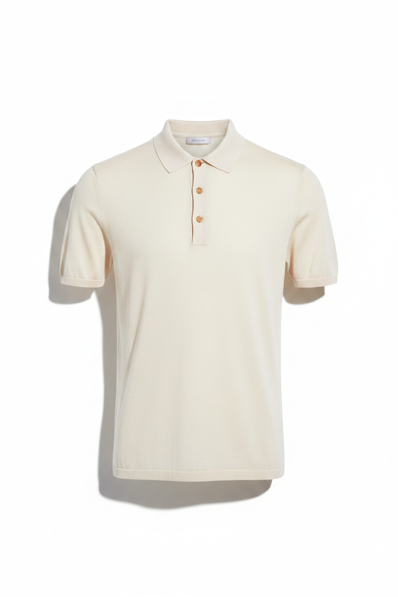 The Knit Polo — Standalone Packshot