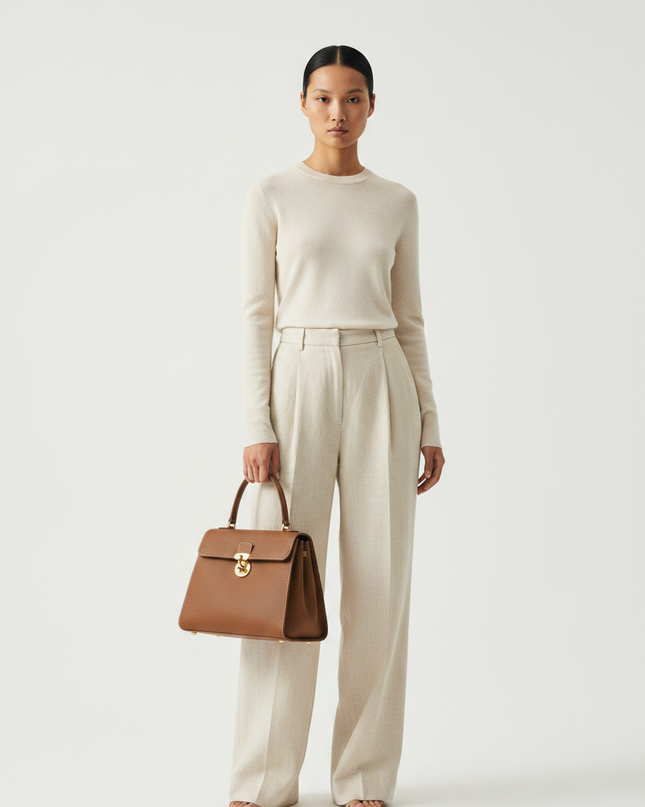 The Medici Bag — Model Front Full-Body