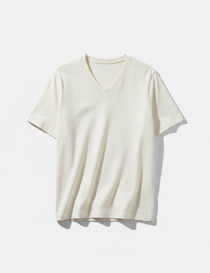 The Mid-Weight V-Neck — Packshot