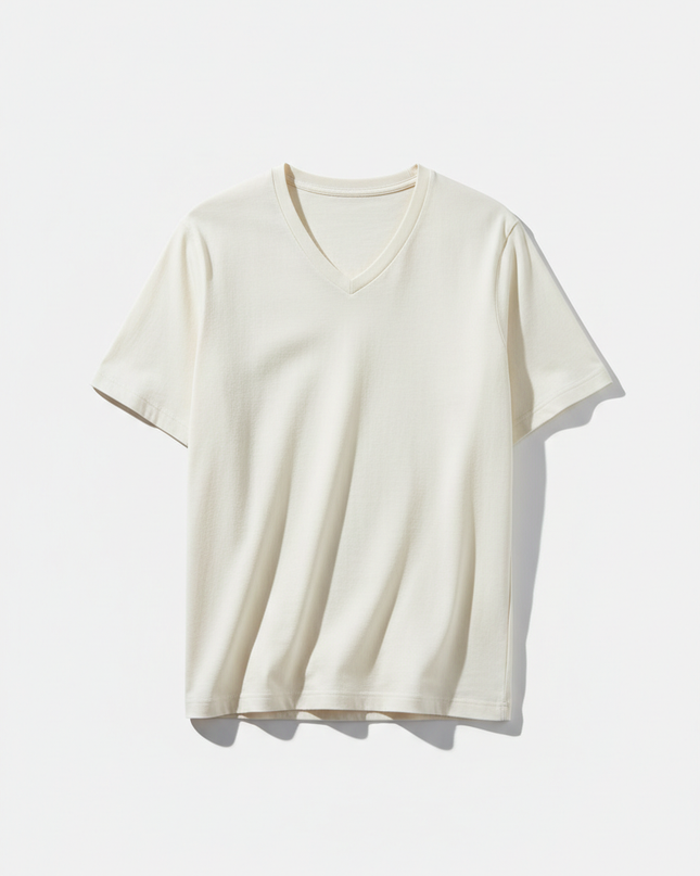 The Mid-Weight V-Neck — Packshot