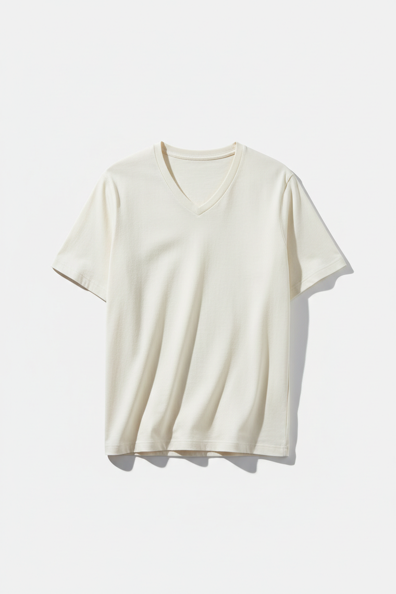 The Mid-Weight V-Neck — Packshot