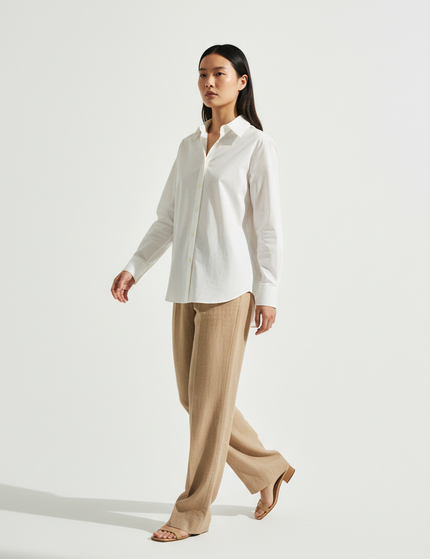 The Poplin Button-Down — Walking Frame