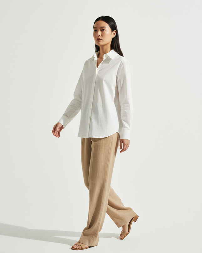 The Poplin Button-Down — Walking Frame