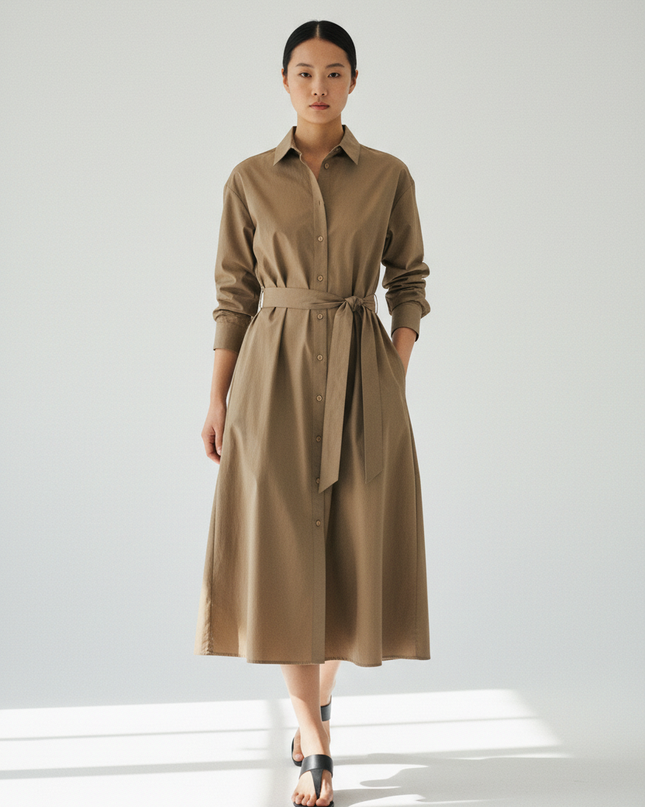 The Shirt Dress — Walking Motion