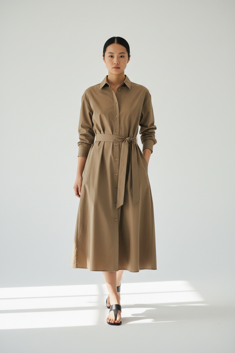 The Shirt Dress — Walking Motion