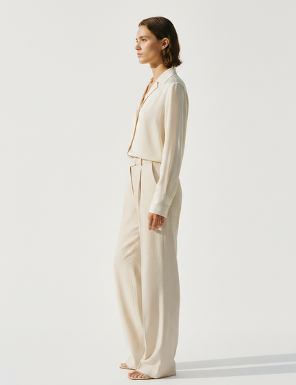 The Silk Blouse — Side Profile