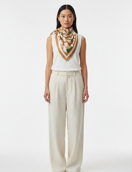 The Silk Scarf — Front Full-Body