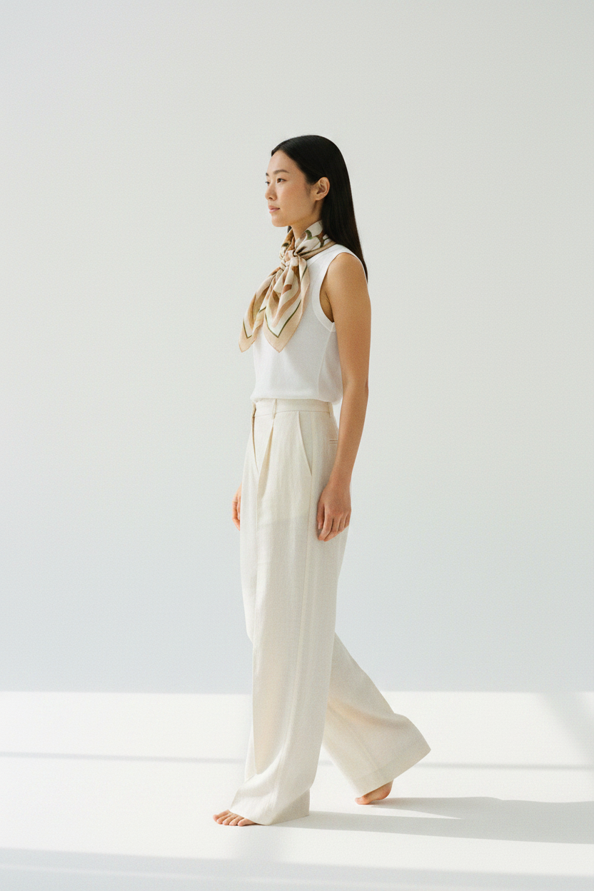 The Silk Scarf — Side Profile Walk