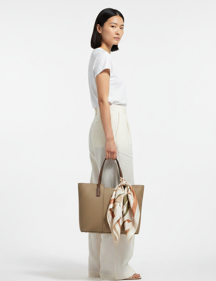 The Silk Scarf — Tote Styling