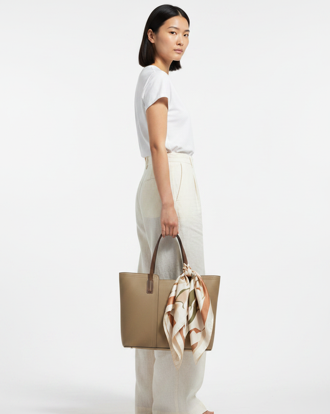 The Silk Scarf — Tote Styling
