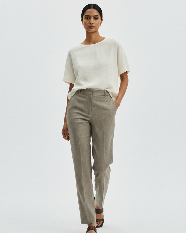The Straight-Leg Trouser — Walking Motion