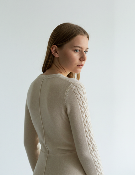 The Sweater Dress – Fabric Detail