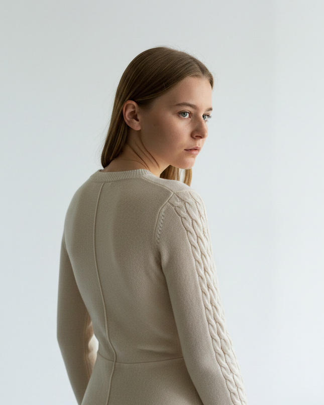 The Sweater Dress – Fabric Detail