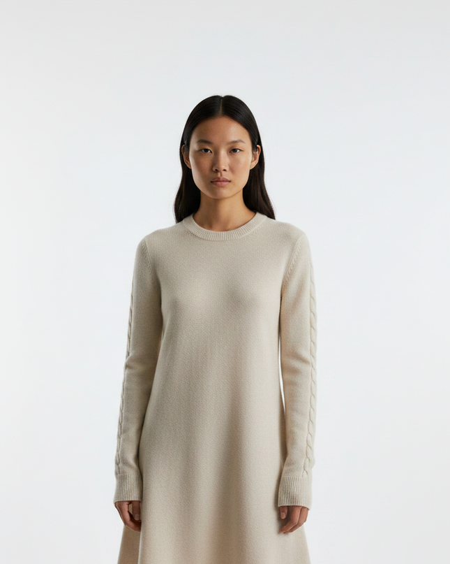 The Sweater Dress – Front Full-Body