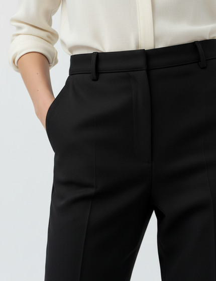 The Tailored Trouser, Straight — Fabric Detail